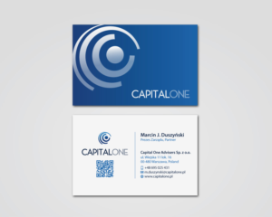 Business Card Design by MDesign for CAPITAL ONE PARTNERS SP. Z O.O. SP.K. | Design #25254386