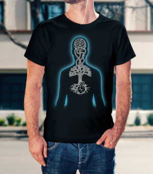 Oakland Tree Into Human Brain and Heart | T-Shirt-Design von Pharsheed