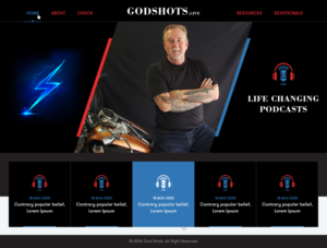 GODSHOTS.live* | Web-Design von Ved Web Services