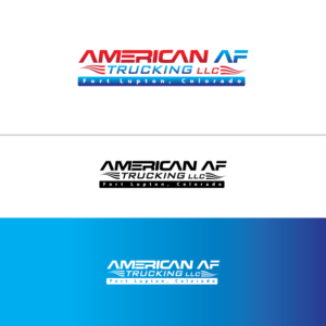 American AF Trucking LLC  / Fort Lupton, Colorado | Logo-Design von Maxo-Biz