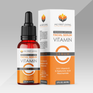 Me First Living Vitamin C Serum | Packaging Design by SAI DESIGNS