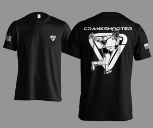 Crankshooter Lacrosse searching for an athletic shirt design with our logo and/or lacrosse designs | T-shirt Design by Andi Yan