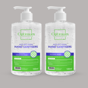 Optimum  Hand Sanitiser Spray Product Range for International  Markets | Packaging Design by RenCan