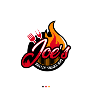 Joe's Rollin' Smoke BBQ | Logo Design by ArtisticQuest