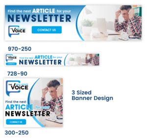 Digital content business needs banner ads | Banner Ad Design by Expert Designer