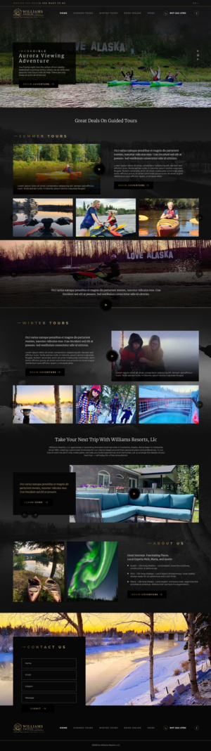 Website Design For our Tour Company | Web-Design von logoQ