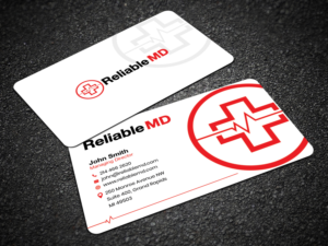 Reliable MD - Sleep Medicine Specialist - Business Cards | Visitenkarten-Design von Sandaruwan