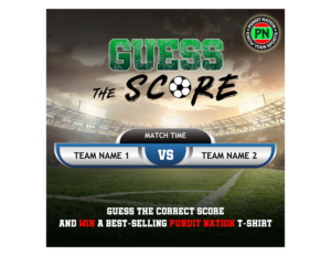 Guess The Score (UK Football Predictions) Website and SM Graphic.   | Grafik-Design von ammar_ed