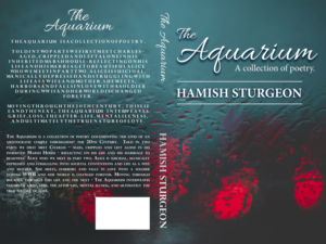 Book cover design for a collection of poetry - The Aquarium | Buchumschlag Design von CreaTVIT