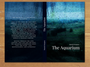 Book cover design for a collection of poetry - The Aquarium | Buchumschlag Design von MNM