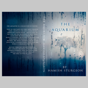 Book cover design for a collection of poetry - The Aquarium | Buchumschlag Design von dienel96