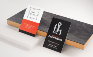 Power Chiropractic Business Cards | Visitenkarten-Design von bright design