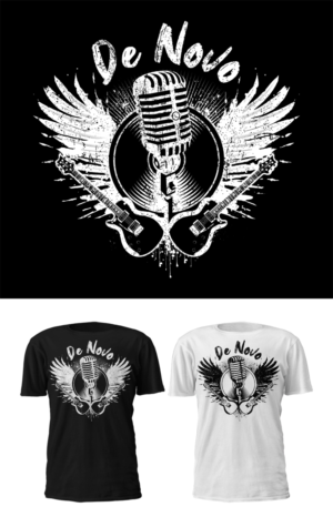 T-Shirt Design for Rock 'n Roll Band | T-shirt Design by D'Mono