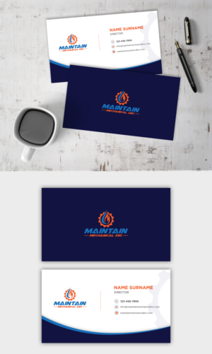 Maintain Mechanical - Business Card Design | Business Card Design by ZeneFashions