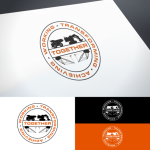 Working | transforming |Achieving - Together (or 2gether) | Logo Design by tejo