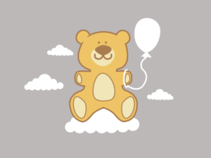 Baby Change mat needs a teddy bear design | Graphic Design by MNM