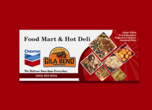 South bound Billboard chevron- Hot Deli Advertise  | Billboard Design by Maxo-Biz