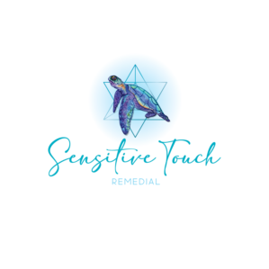 Sensitive Touch Remedial (OR abbreviated to 'STR') | Logo Design by Samantha Ward Design