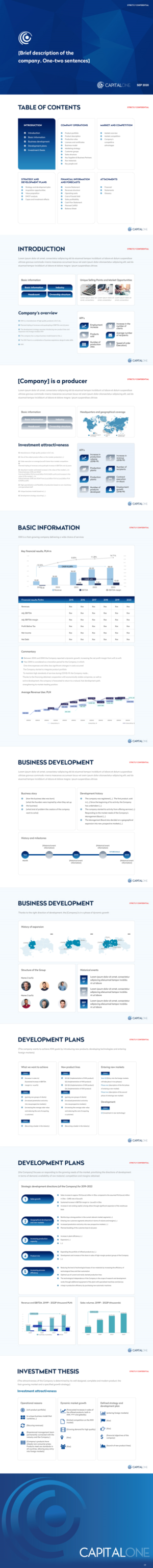 PowerPoint Design by pb for CAPITAL ONE PARTNERS SP. Z O.O. SP.K. | Design: #25375911