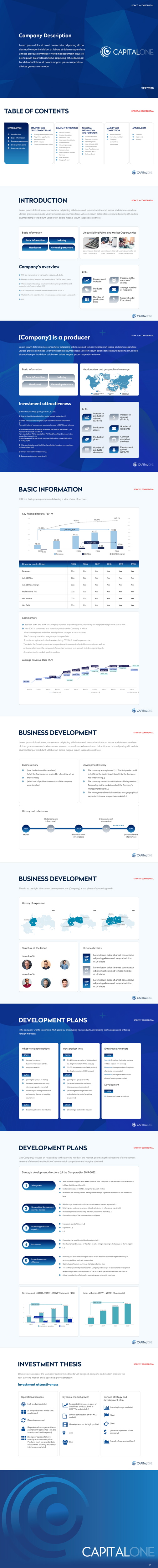 PowerPoint Design by pb for CAPITAL ONE PARTNERS SP. Z O.O. SP.K. | Design #25395268