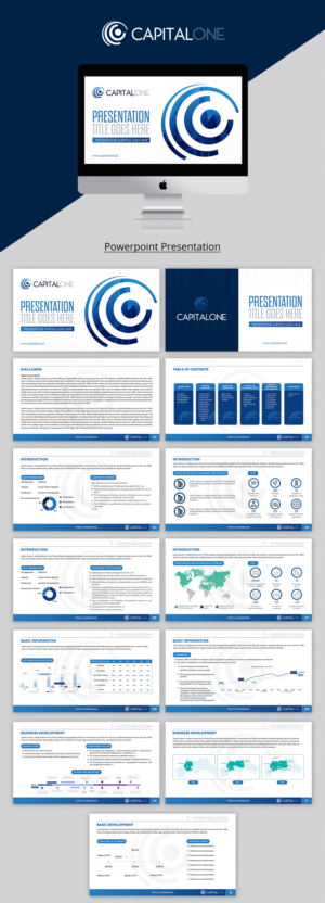 CAPITALONE ADVISERS POWERPOINT PRESENTATION TEMPLATE 1 | PowerPoint Design by SAI DESIGNS