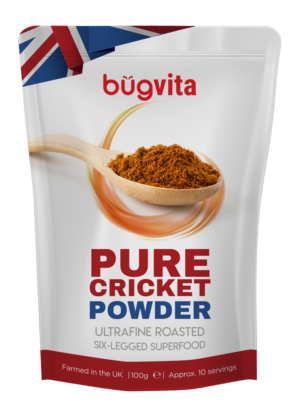 Insect-based foods company needs bright, eye catching pouch design for its Pure Cricket Powder | Packaging Design by wiesnu.adji