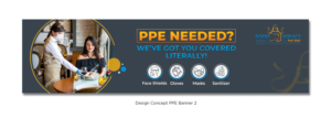 Foodservicenow.com needs a banner/promotional ad for PPE Equipment Sales | Banner Ad Design by D Creative