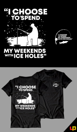 Ice Hole Tshirt Graphic Design | T-Shirt-Design von Uprinteez