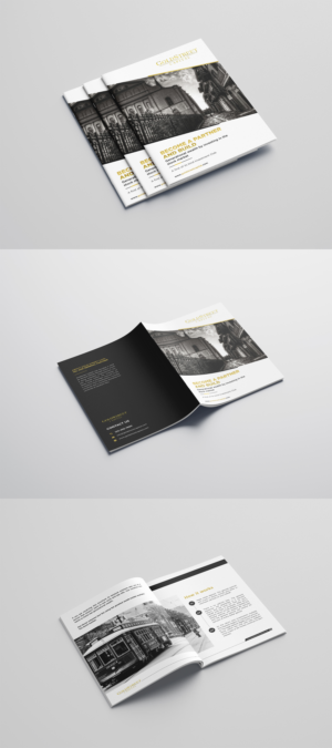 Goldstreet Capital brochure for Investment partnership, young warren buffet | Brochure Design by ZeneFashions