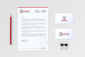 Security Guard Company needs modern professional letterhead to wow clients  | Briefkopf-Design von HYPdesign