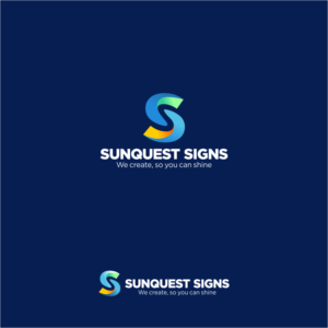 SUNQUEST SIGNS | Logo-Design von Arham Hidayat