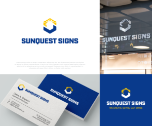 SUNQUEST SIGNS | Logo Design by airborne