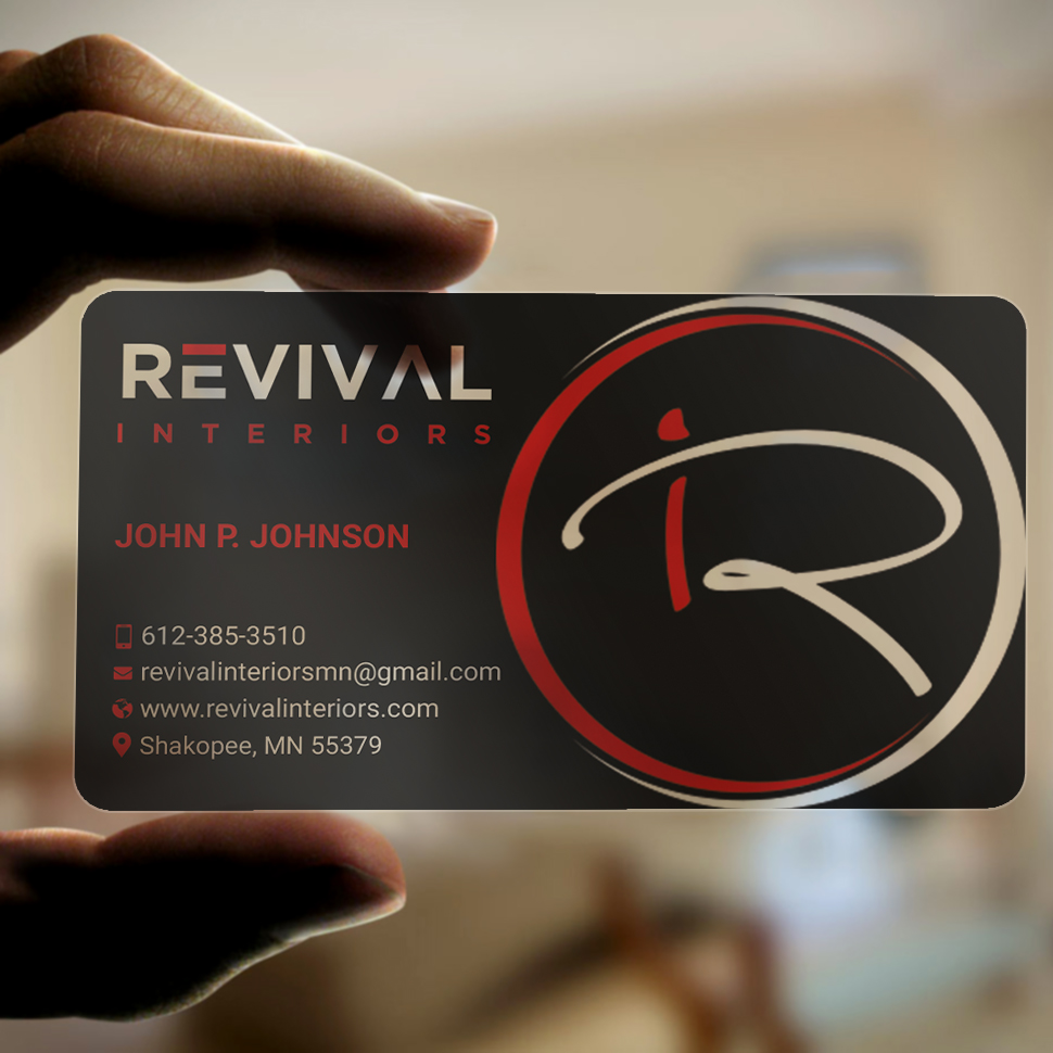 Business Card Design by DesignShout for Revival Interiors | Design #25358266