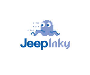 Jeep Inky Logo | Logo Design by Buck Tornado