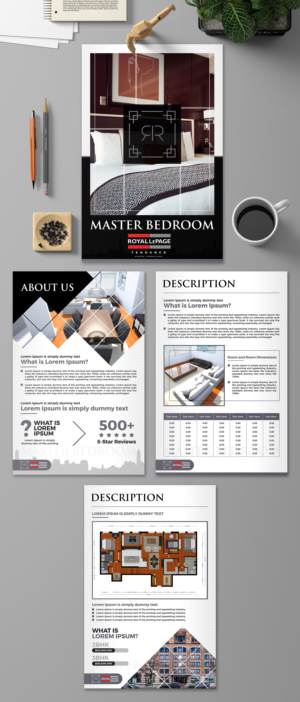 Marketing document for condominium renovation project | Flyer Design by SAI DESIGNS