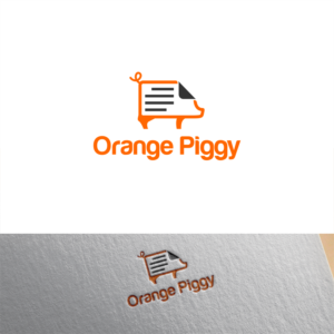 Orange Piggy | Logo Design by Arham Hidayat