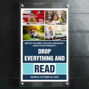 DEAR: Drop Everything And Read school library event | Poster Design by GraphicsGuru