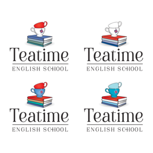 Teatime English School | Logo-Design von Samantha Ward Design