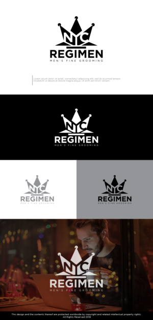 REGIMEN Skin care line for Men  | Label Design by Kim Ji