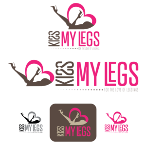 Logo Design by Breanne Owen for KISS My Legs | Design: #25426899