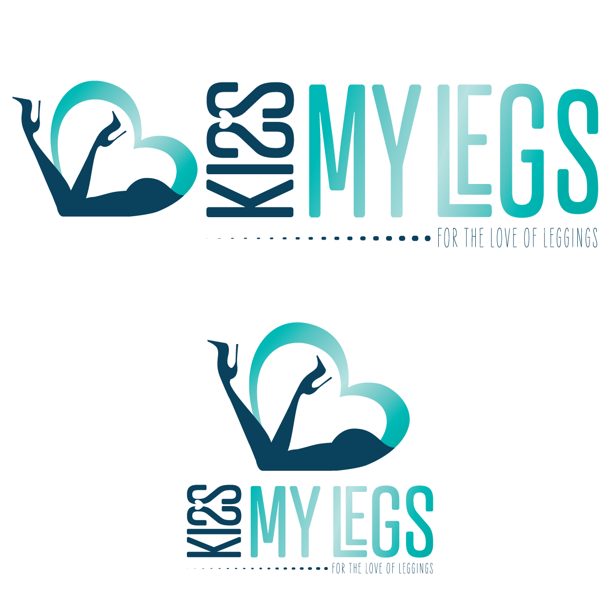 Logo Design by Breanne Owen for KISS My Legs | Design #25429075