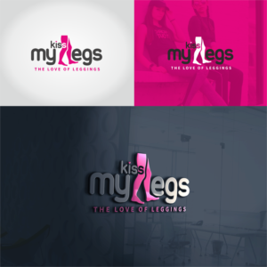 Logo Design by mdnegi for KISS My Legs | Design #25429619