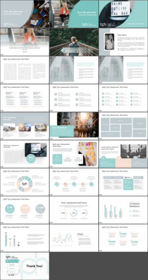 Powerpoint Design for business and consulting company - Platzer-Huber | PowerPoint Design by IndreDesign