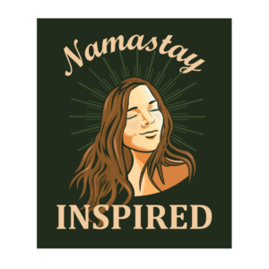 Namastay Inspired Podcast Cover Art | Graphic Design by BJY