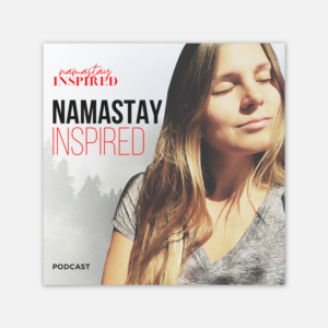 Namastay Inspired Podcast Cover Art | Graphic Design by ZeneFashions