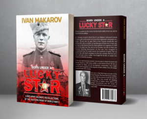 World War II Red Army Memoir Book Cover Design | Book Cover Design by Aesthetica Society