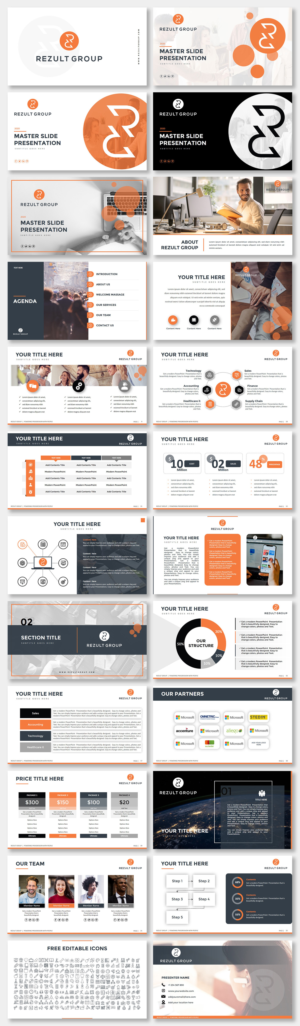 Rezult Group PowerPoint Presentation | PowerPoint-Design von Luvinda