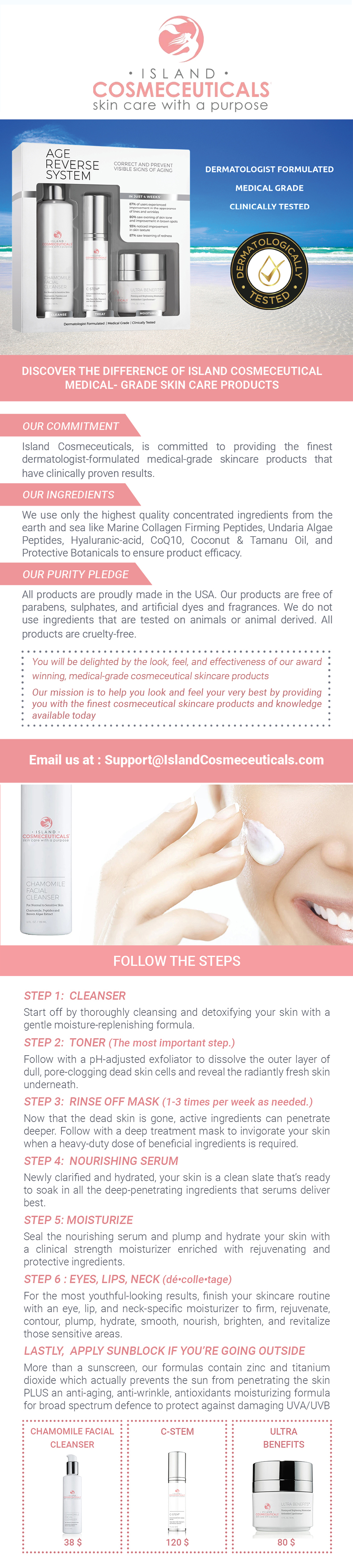 Flyer-Design von Putra Makarin für Island Cosmeceuticals, LLC | Design #25443255