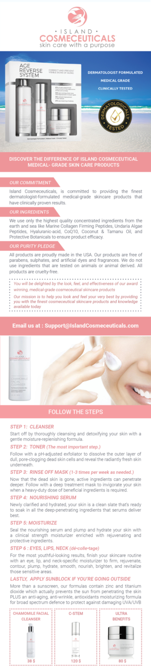 Flyer-Design von Putra Makarin für Island Cosmeceuticals, LLC | Design #25443255