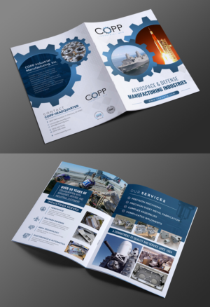 Aerospace & Defense Manufacturing Firm | Broschüren-Design von ecorokerz